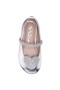 Kids Nina Shoes Ballet Flats | Diaz Silver Metallic Ballet Flats