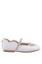 Kids Nina Shoes Ballet Flats | Diaz White Ballet Flats