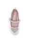 Kids Nina Shoes Ballet Flats | Diaz White Ballet Flats