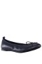 Kids Nina Shoes Ballet Flats | Esther Navy-smooth