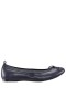 Kids Nina Shoes Ballet Flats | Esther Navy-smooth