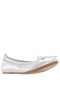 Kids Nina Shoes Ballet Flats | Esther Silver Shimmer