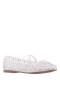 Kids Nina Shoes Ballet Flats | Hadley White Ballet Flats