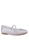 Kids Nina Shoes Ballet Flats | Jax Silver Ballet Flats