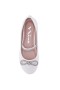 Kids Nina Shoes Ballet Flats | Kendalla White-smooth