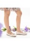 Kids Nina Shoes Ballet Flats | Leva White Ballet Flats