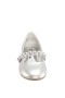 Kids Nina Shoes Ballet Flats | Nataly Silver Soft Nappa