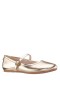 Kids Nina Shoes Ballet Flats | Nicola Gold Metallic Ballet Flats