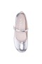 Kids Nina Shoes Ballet Flats | Nicola Silver Metallic Ballet Flats