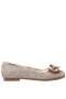 Kids Nina Shoes Ballet Flats | Rose Gold Glitter Ballet Flats
