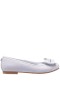 Kids Nina Shoes Ballet Flats | Rose White Glitter Ballet Flats
