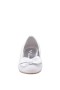 Kids Nina Shoes Ballet Flats | Rose White Glitter Ballet Flats
