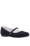 Kids Nina Shoes Dress Shoes | Fernanda Black-microsuede