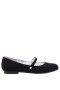 Kids Nina Shoes Dress Shoes | Fernanda Black-microsuede