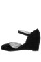 Kids Nina Shoes Dress Shoes | Lenora Black-microsuede
