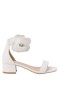 Kids Nina Shoes Dress Shoes | Mona White Heel Sandal