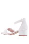 Kids Nina Shoes Dress Shoes | Rejina White-glitter