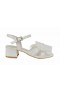Kids Nina Shoes Dress Shoes | Viki White Heel Sandal