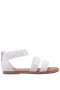 Kids Nina Shoes Sandals | Analeigh White Flat Sandal