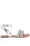 Kids Nina Shoes Sandals | Cameena Silver-metallic