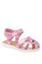 Kids Nina Shoes Sandals | Dallina Pink Metallic Fisherman Sandals