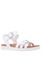 Kids Nina Shoes Sandals | Lacey White-tumbled Leather