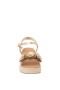 Kids Nina Shoes Sandals | Mercy Light Gold Metallic Casual Wedge Sandals