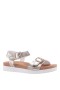 Kids Nina Shoes Sandals | Saturn Light Gold Metallic Footbed Sandal