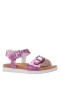 Kids Nina Shoes Sandals | Saturn Light Pink Metallic Footbed Sandal
