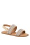 Kids Nina Shoes Sandals | Suissa Light Gold Flat Sandal