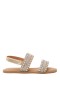 Kids Nina Shoes Sandals | Suissa Light Gold Flat Sandal