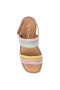 Kids Nina Shoes Sandals | Suissa Multi Colored Flat Sandal