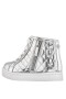 Kids Nina Shoes Sneakers | Evee Silver-crackle