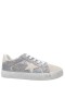 Kids Nina Shoes Sneakers | Koryana Silver Glitter Low Top Sneakers