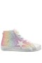 Kids Nina Shoes Sneakers | Taralyn Multi Colored Glitter High Top Sneakers