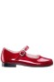 Kids Nina Shoes Wide Widths | Bonnett Red Patent Mary Jane Dress Shoes