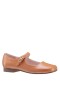 Kids Nina Shoes Wide Widths | Bonnett Tan Mary Jane Dress Shoes