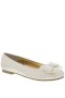 Kids Nina Shoes Wide Widths | Pegasus Ivory Patent