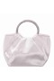 Women Nina Shoes Bridal Shoes | Fancy Ivory Reflective Suedette Satchel