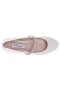 Women Nina Shoes Flats & Wedges | Pattie Ivory Satin Ballet Flats With Crystal Band