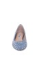 Women Nina Shoes Flats & Wedges | Paula Blue Denim With Clear Rhinestones Ballet Flat