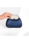 Women Nina Shoes Handbags | Brando Navy Crystal Minaudiere With Metal Handle