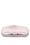 Women Nina Shoes Handbags | Brando Pearl Rose Chiffon/satin/glass Crystal Minaudiere