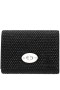 Women Nina Shoes Handbags | Cilian Black Glass Crystal Flap Clutch