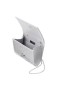 Women Nina Shoes Handbags | Cilian Silver Glass Crystal Flap Clutch