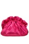 Women Nina Shoes Handbags | Cristy Kisses Satin Gathered Crossbody Pouch Bag