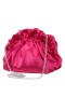 Women Nina Shoes Handbags | Cristy Kisses Satin Gathered Crossbody Pouch Bag