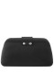 Women Nina Shoes Handbags | Danni Black Large Crystal Embellished Tab Minaudiere
