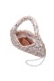 Women Nina Shoes Handbags | Elia Platino Sequins/plastic Beads/glass Crystal Hobo Bag
