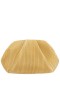 Women Nina Shoes Handbags | Emmy Gold Metallic Pleated Frame Clutch